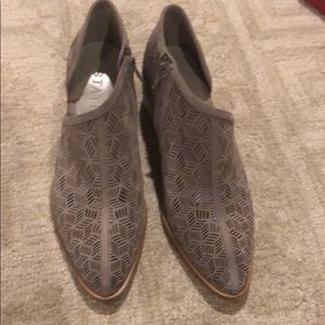 1 state suede booties